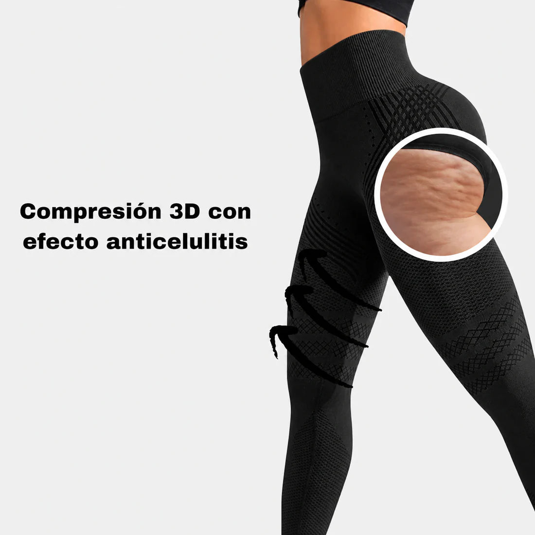 Leggings anti-celulitis que realzan y esculpen tu figura
